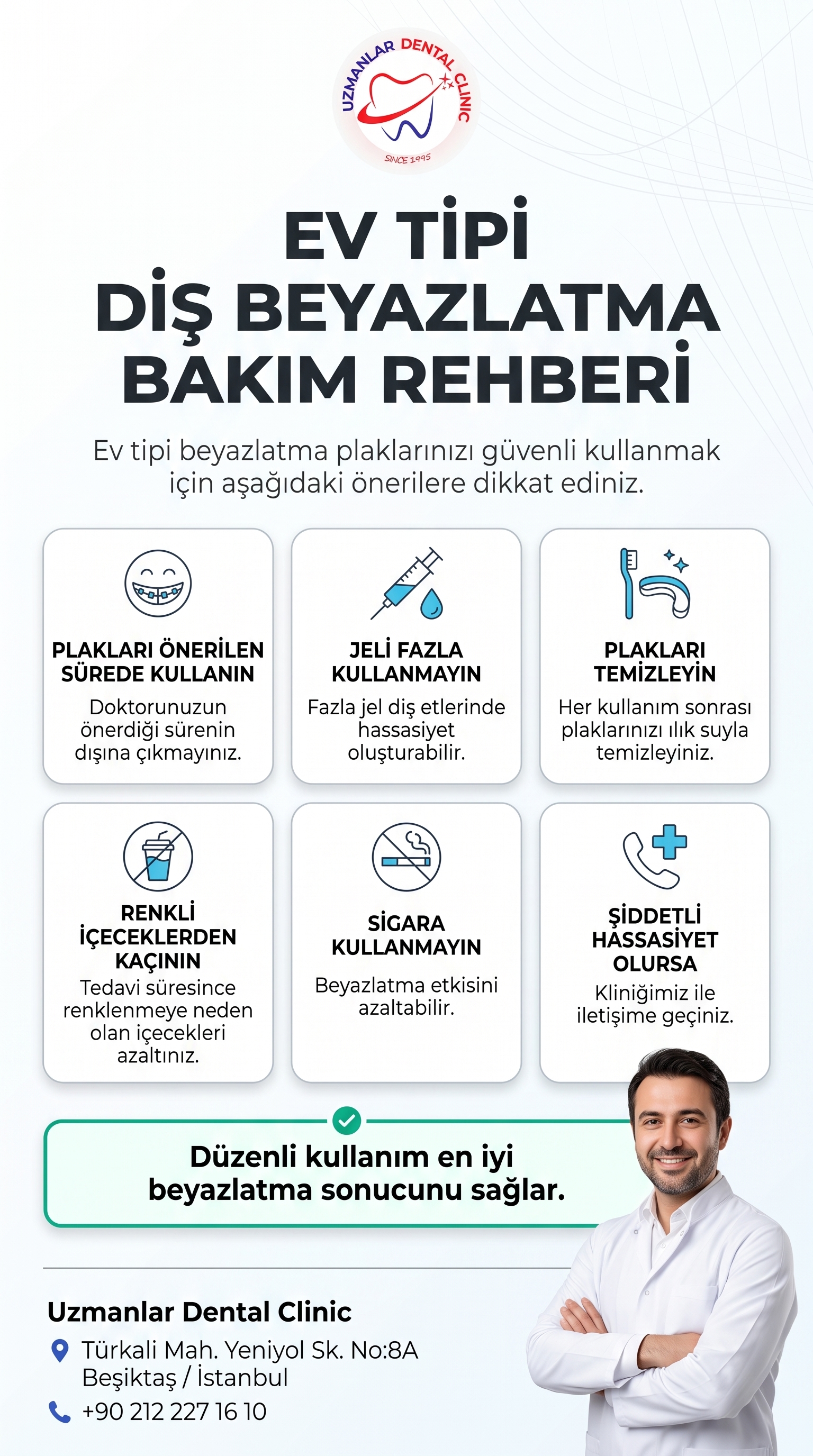 Ev Tipi Diş Beyazlatma Bakım Rehberi