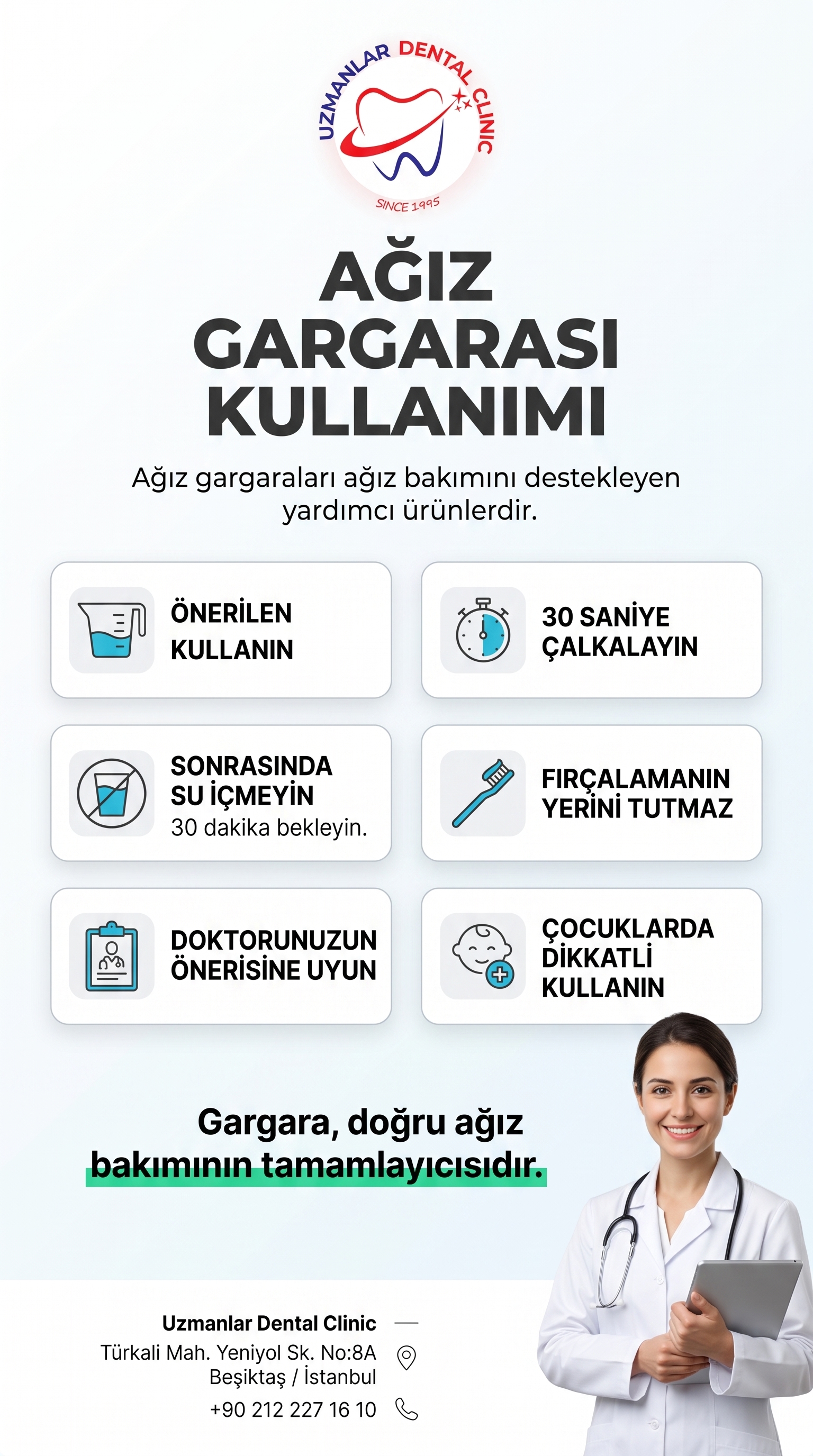 Ağız Gargarası Kullanımı